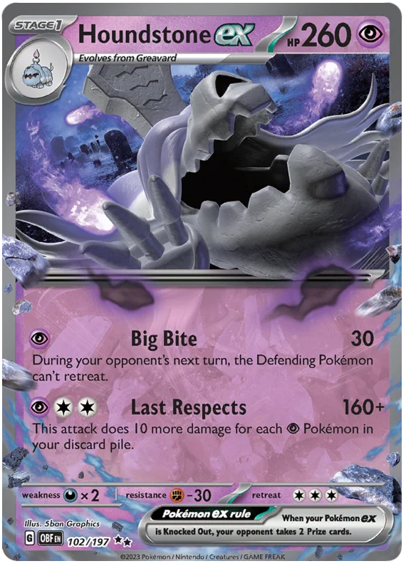 Houndstone ex 102/197