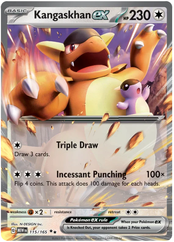 Kangaskhan ex 115/165
