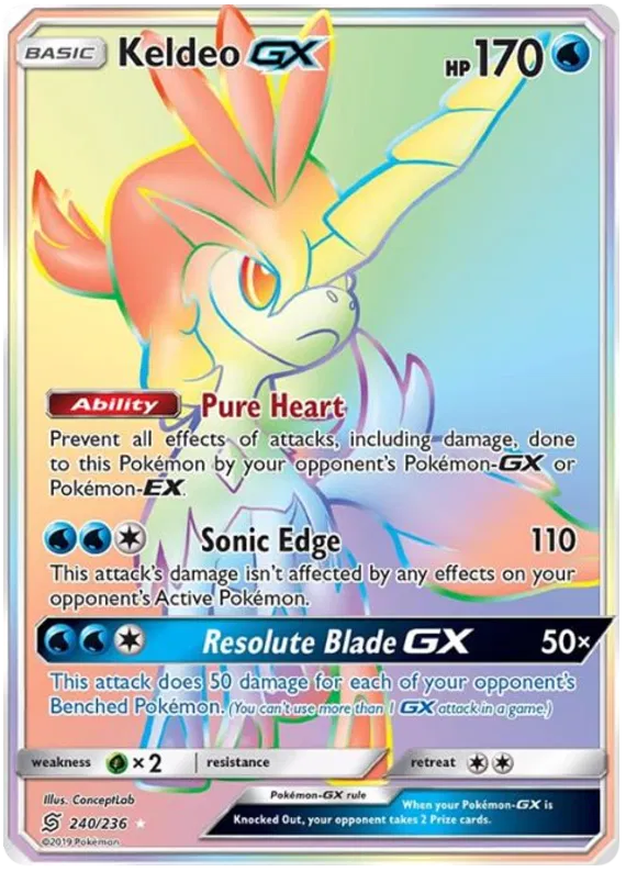 Keldeo GX 240/236