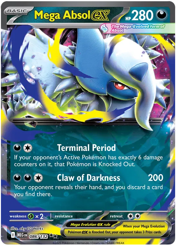 Mega Absol ex 86/132