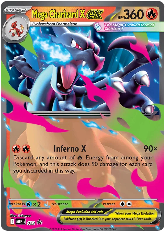 Mega Charizard X ex (Promo 29)