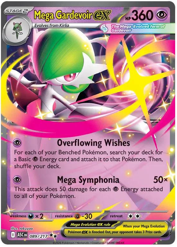 Mega Gardevoir ex 89/217
