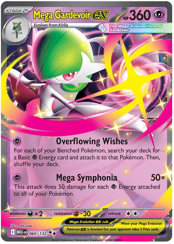 Mega Gardevoir ex 60/132