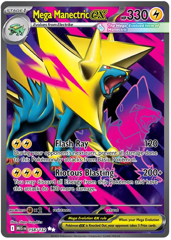 Mega Manectric ex 158/132