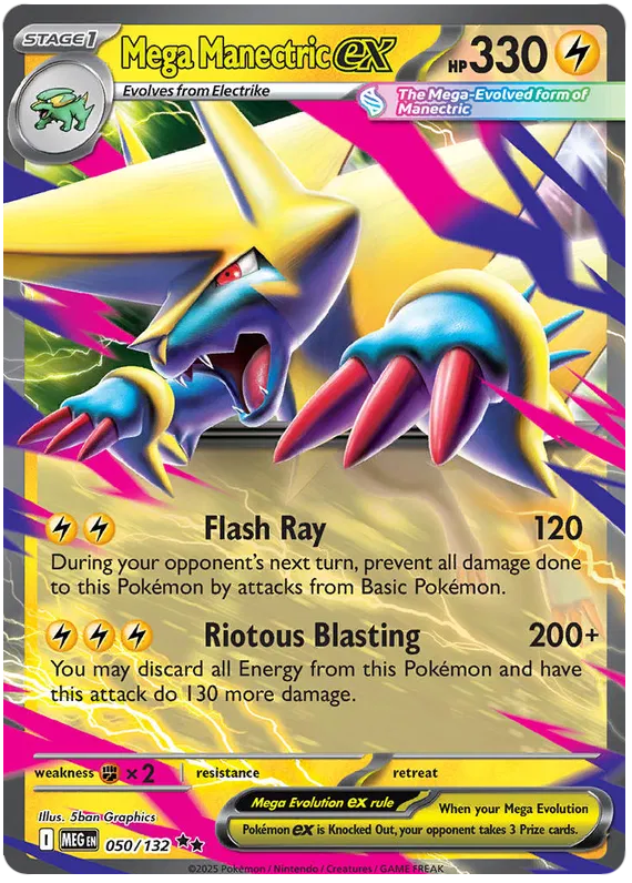 Mega Manectric ex 50/132