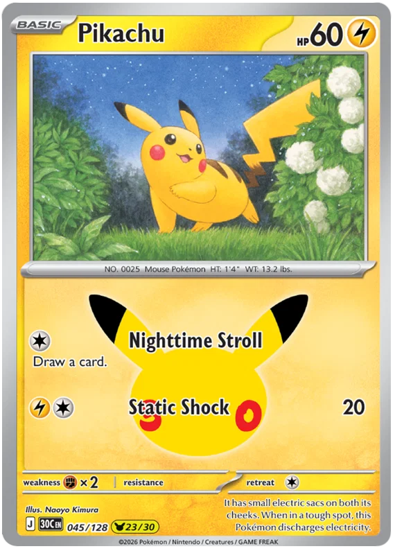 Pikachu 45/128