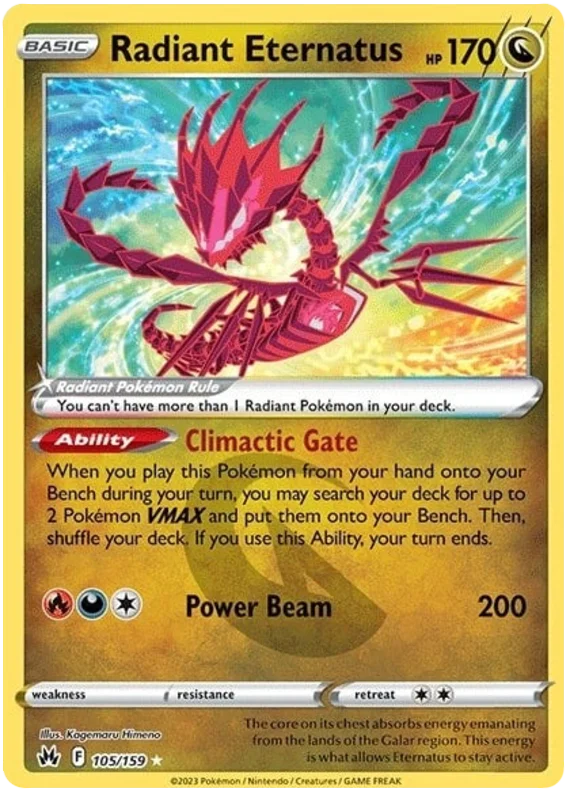 Radiant Eternatus 105/159