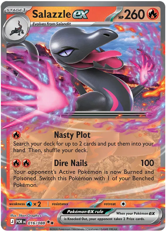 Salazzle ex 16/88