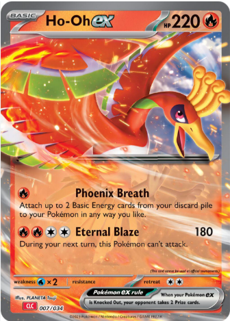 Ho-oh ex 7/34 (Trading Card Game Classic)