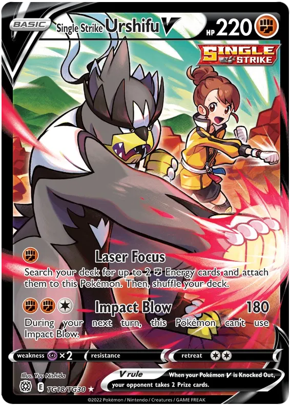 Single Strike Urshifu V TG18/TG30
