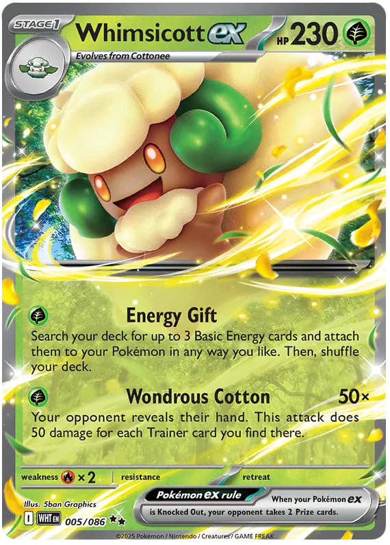 Whimsicott ex 5/86