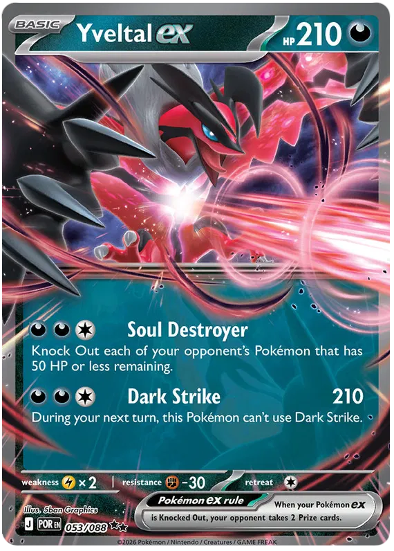 Yveltal ex 53/88