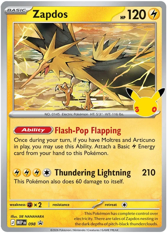 Zapdos (Promo 98)