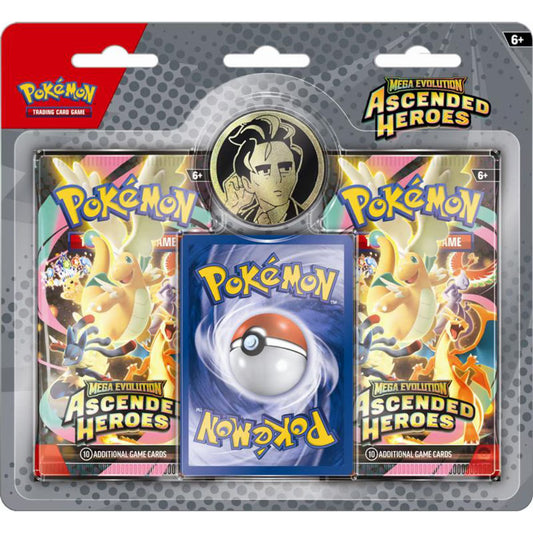 Pokémon: Ascended Heroes Trainer's 2-Pack Blister (Double pack: Two variants)