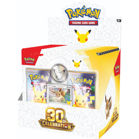 Pokémon TCG 30th Celebration - 2-Pack Blister (Case of 12)