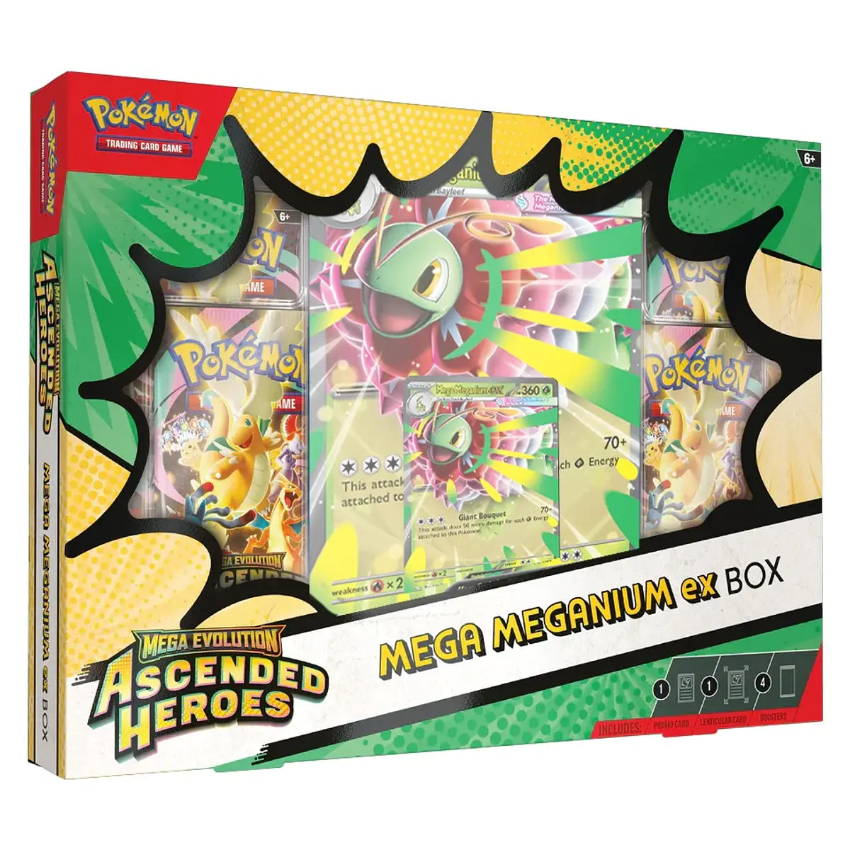 Pokémon TCG: Mega Evolution–Ascended Heroes ex Box (Mega Combo 3 boxes)