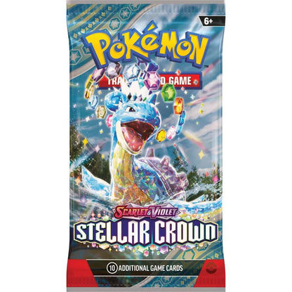 Pokémon: Scarlet & Violet Stellar Crown: Boosters pack