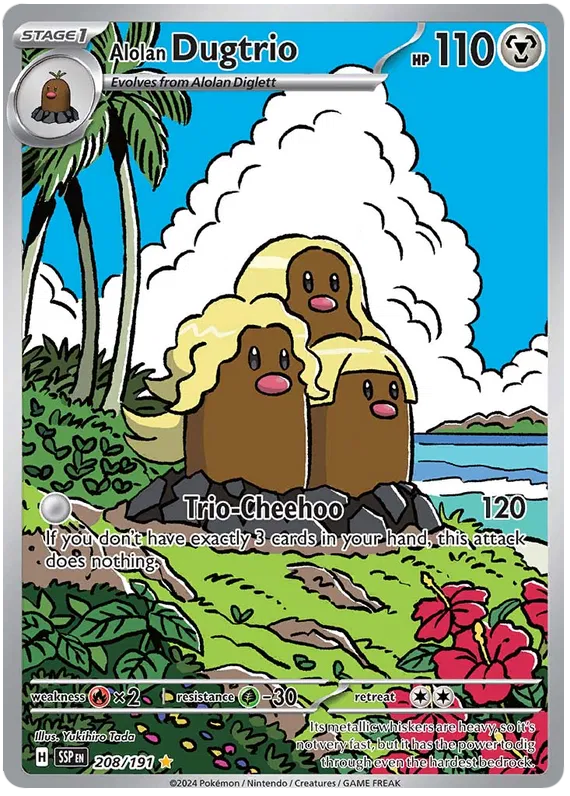 Alolan Dugtrio 208/250