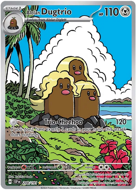 Alolan Dugtrio 208/250