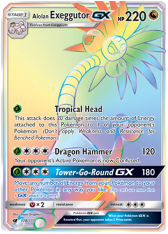 Alolan Exeggutor GX 118/111