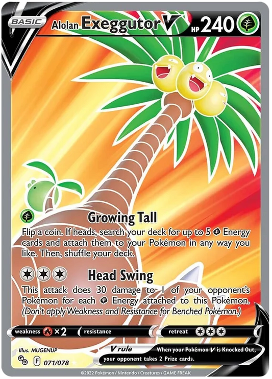 Alolan Exeggutor V 71/78