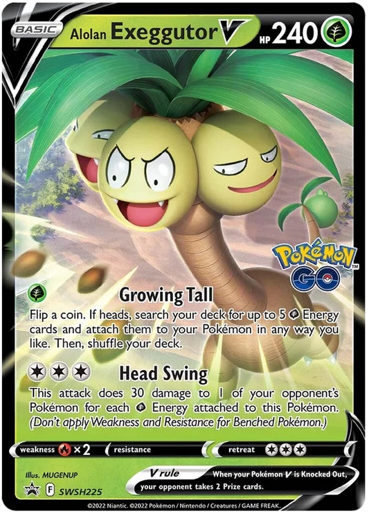 Alolan Exeggutor V SWSH225