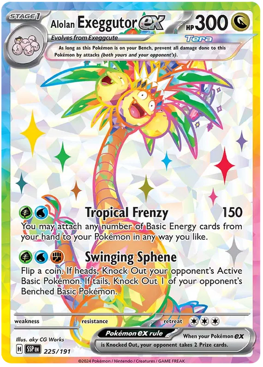 Alolan Exeggutor ex 225/250