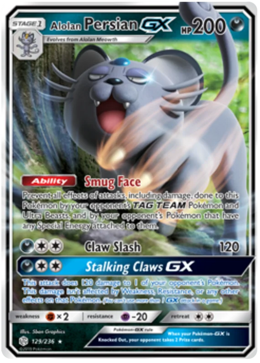 Alolan Persian GX 129/236