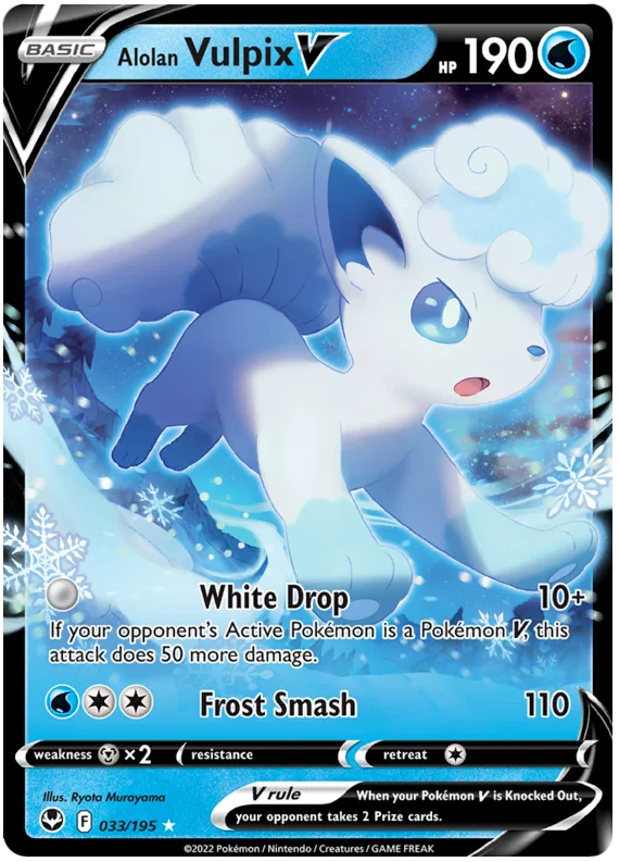 Alolan Vulpix V 33/195