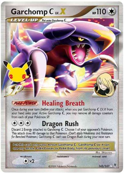 Garchomp C LV. X (Celebrations Promo) 145/147