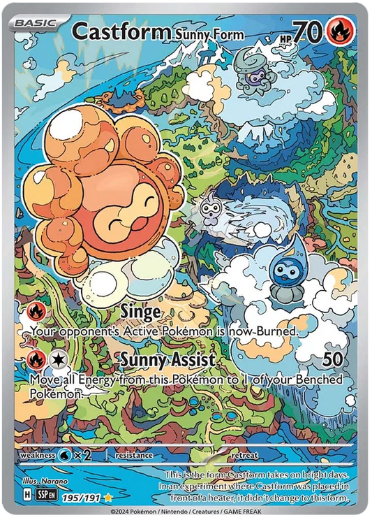 Castform Sunny Form 195/250