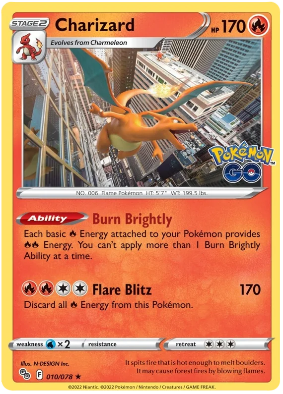 Charizard 10/78