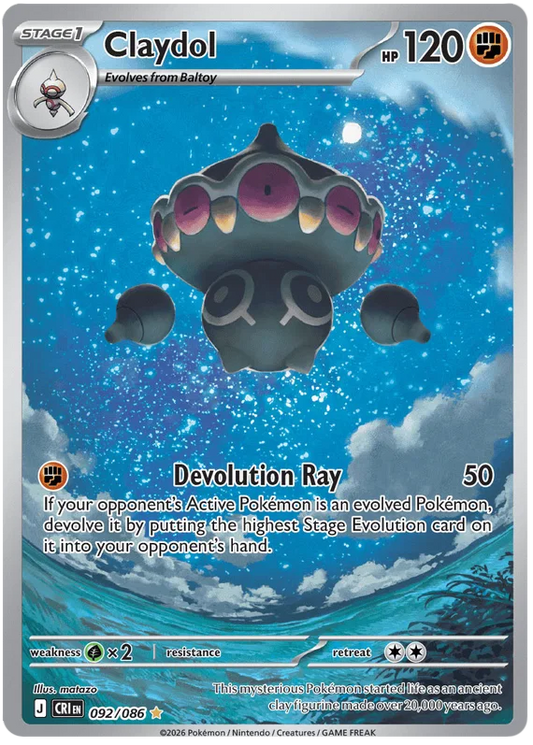 Claydol 92/86