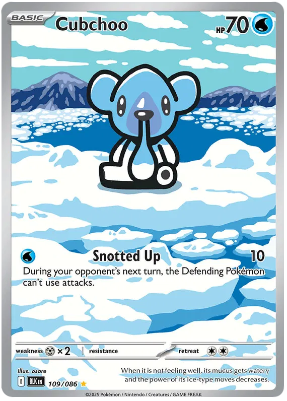 Cubchoo 109/86