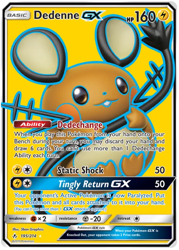Dedenne GX 195/214