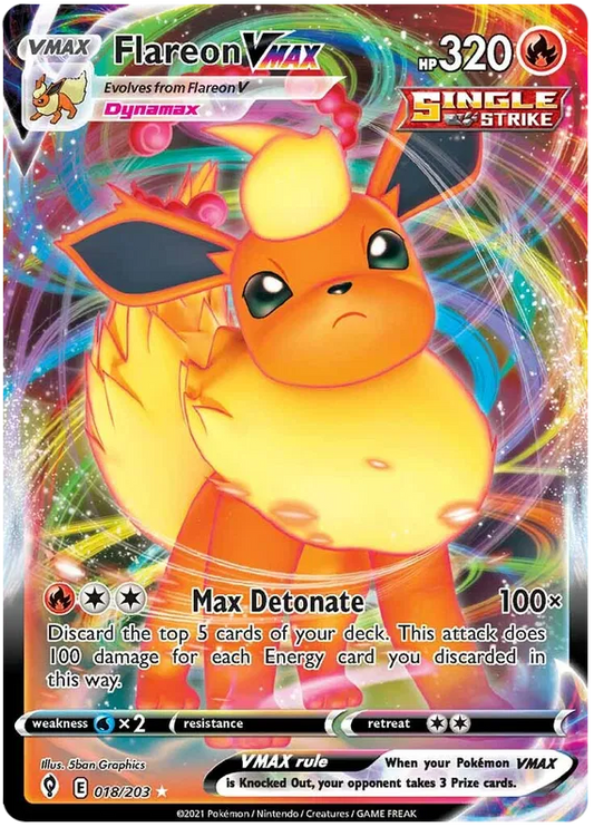 Flareon VMAX 18/203