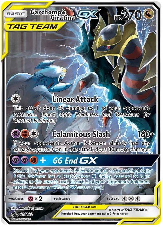 Garchomp & Giratina GX (SM193)