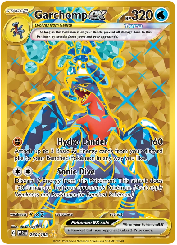 Garchomp ex 260/182
