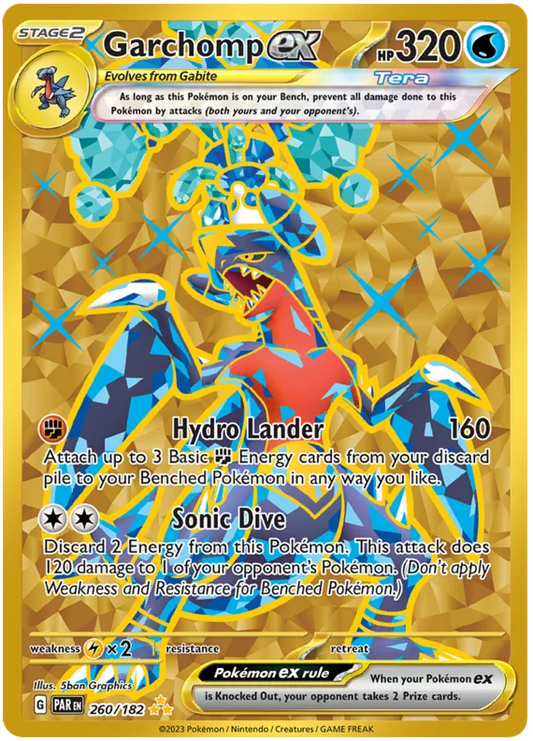 Garchomp ex 260/182