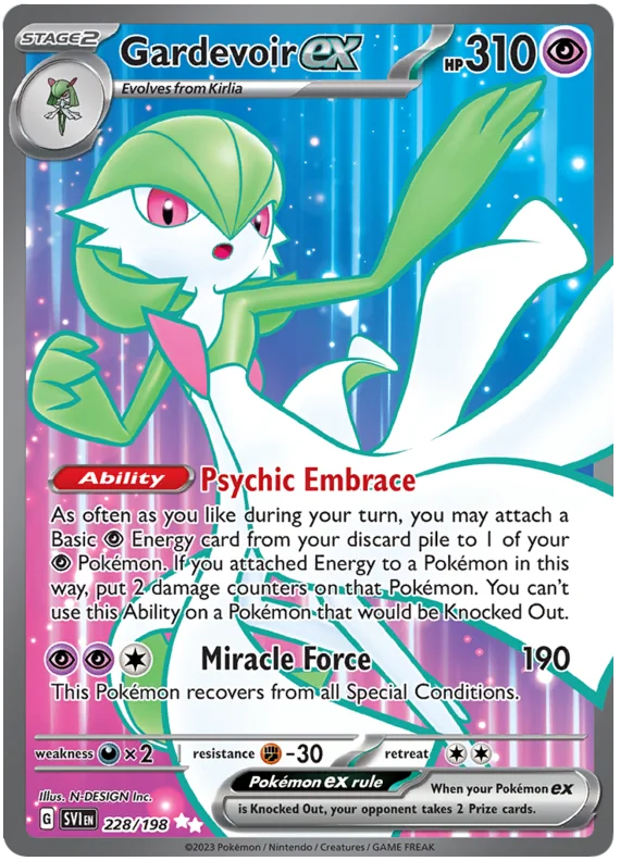 Gardevoir ex 228/198