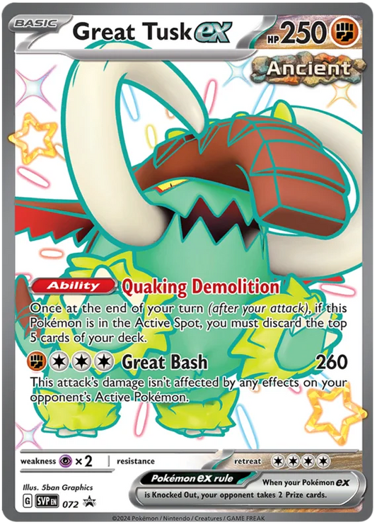 Great Tusk ex (Promo 72)