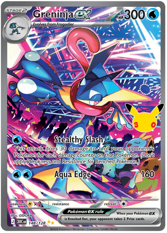 Greninja ex 148/128