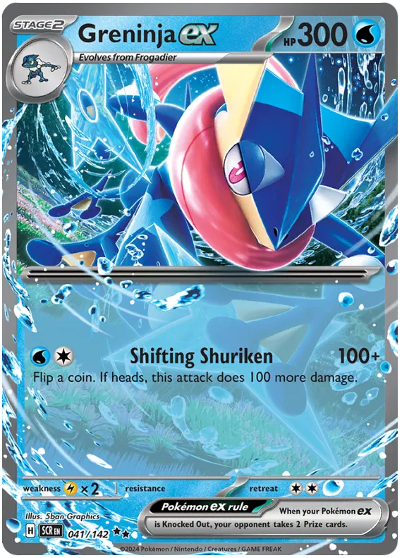 Greninja ex 41/142