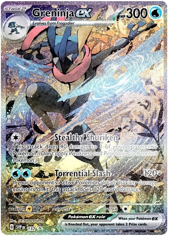 Greninja ex (Promo 132)