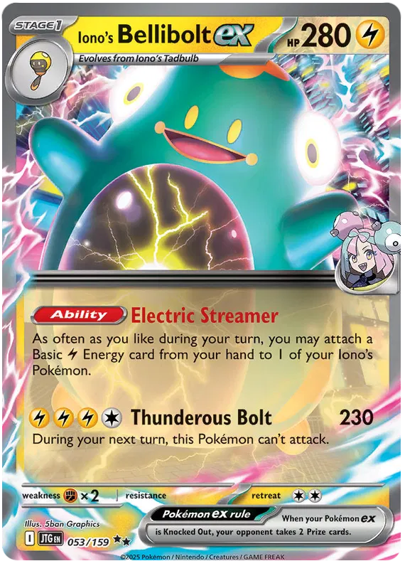 Iono's Bellibolt ex 53/180