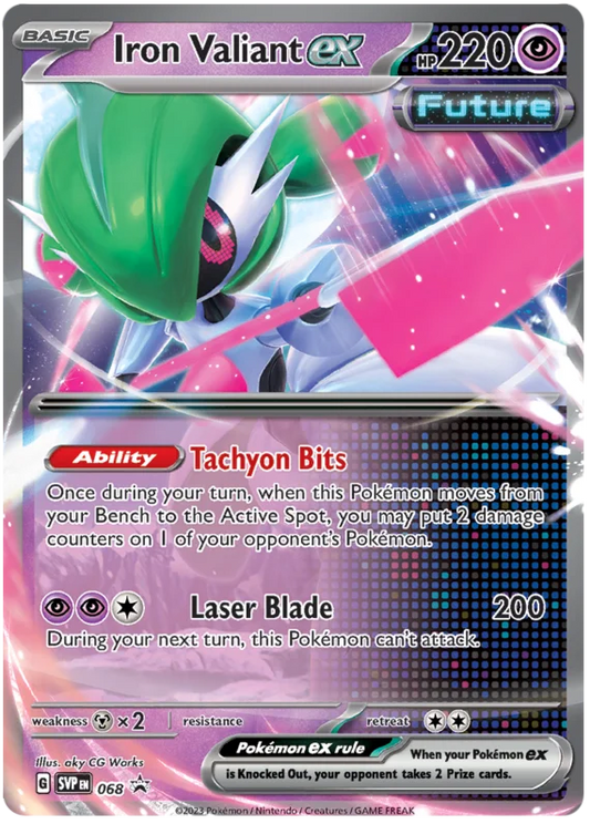 Iron Valiant ex (Promo 68)
