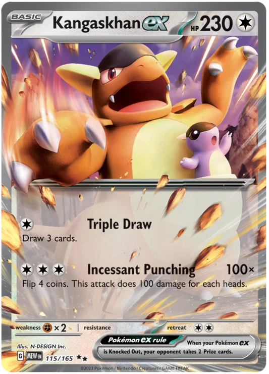 Kangaskhan ex 115/165