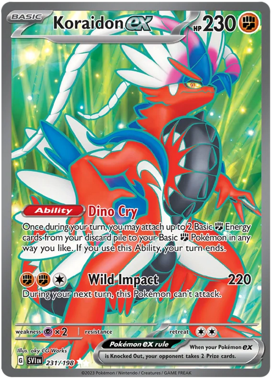Koraidon ex 231/198