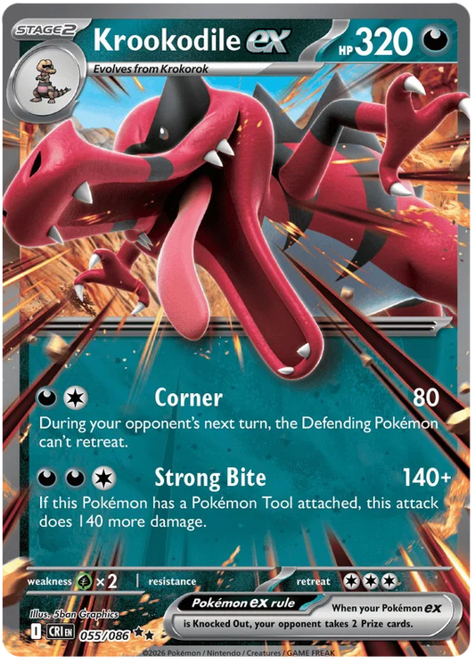 Krookodile ex 55/86
