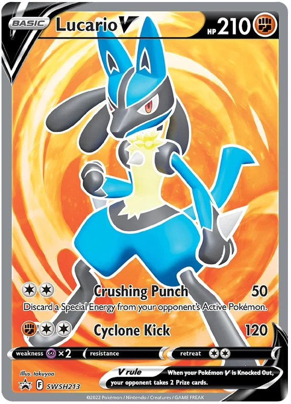 Lucario V SWSH213